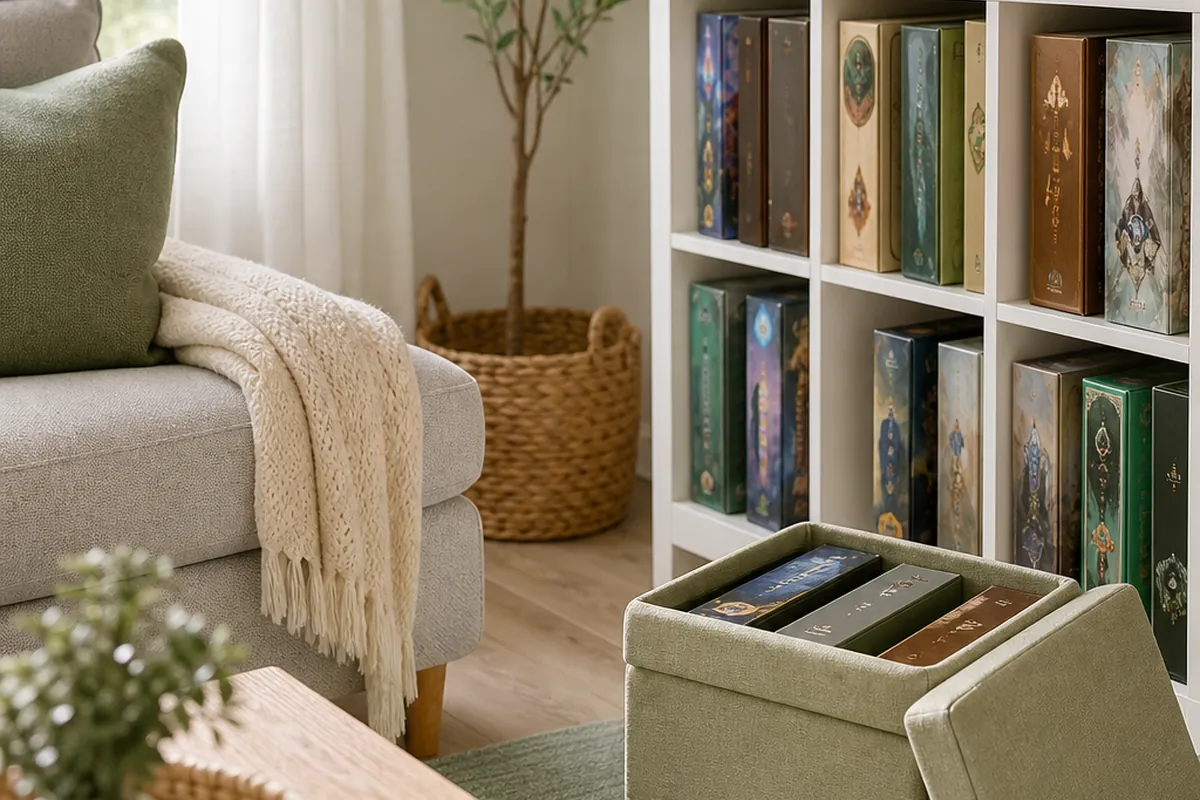 10 Board Game Storage Ideas for a Small Living Room