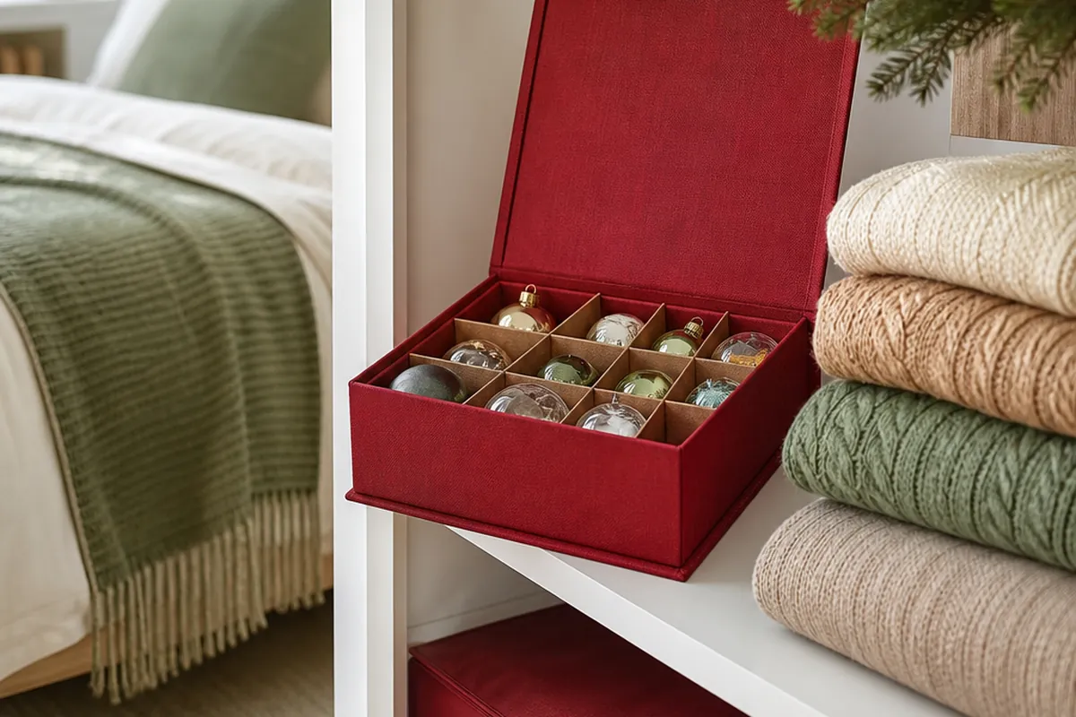 10 Christmas Ornament Storage Ideas for a Small Apartment