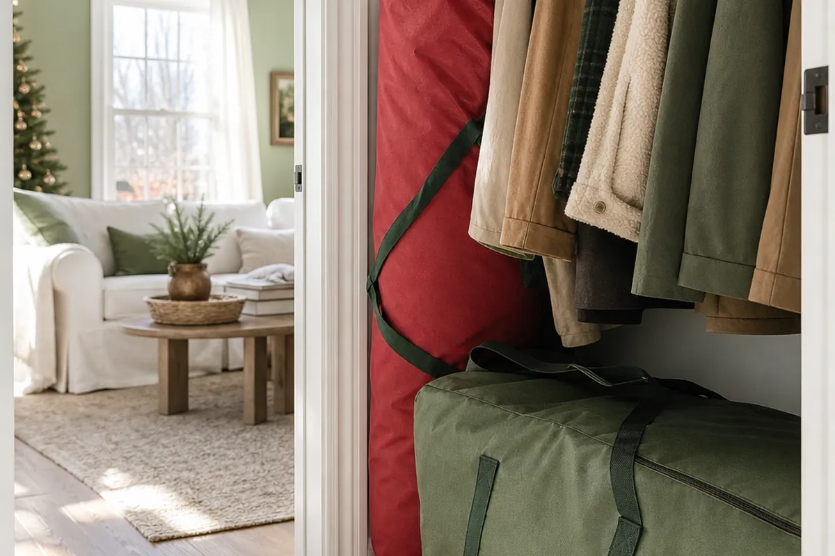 10 Christmas Tree Storage Ideas for a Small Apartment