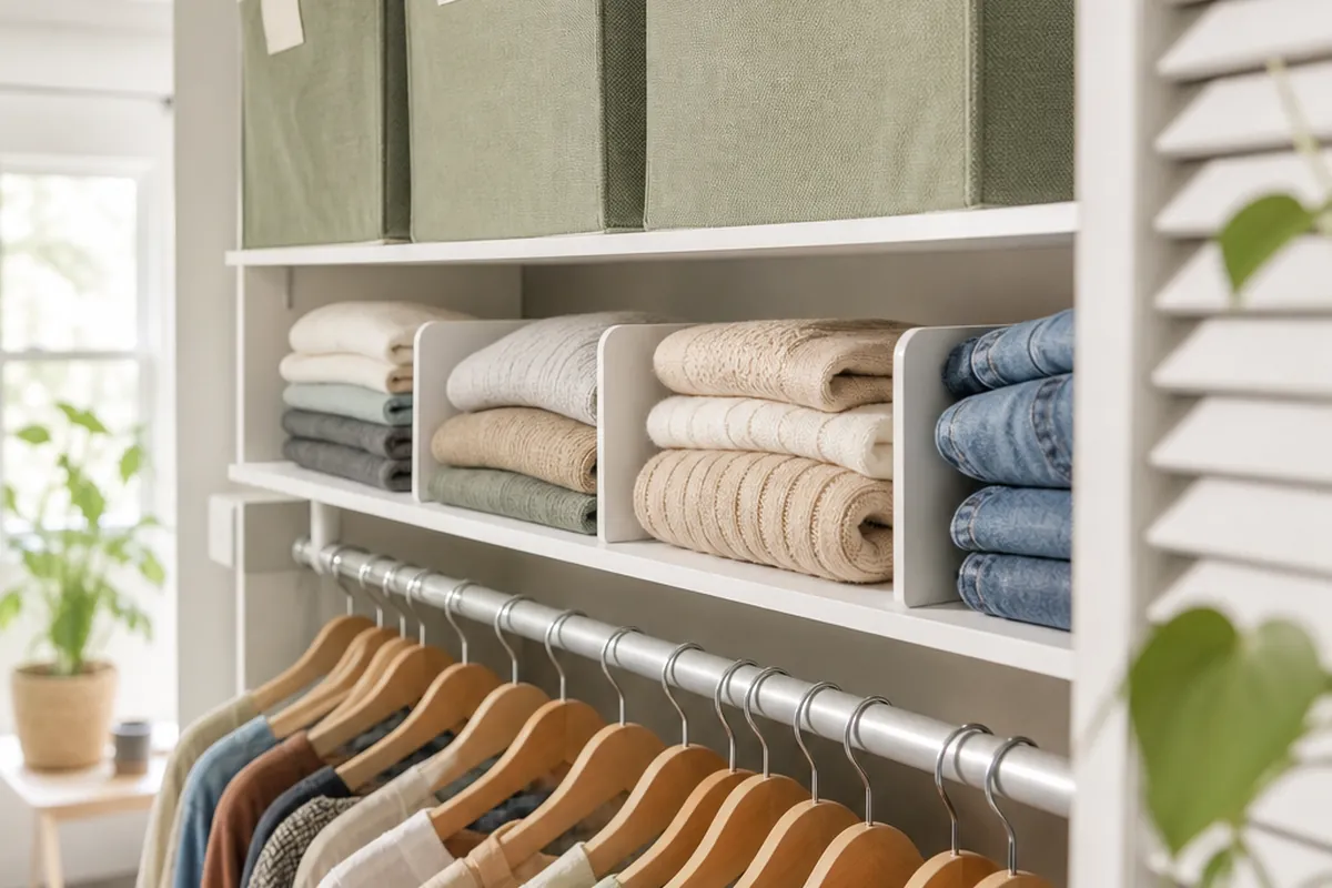 10 Closet Shelf Organization Ideas for a Small Closet