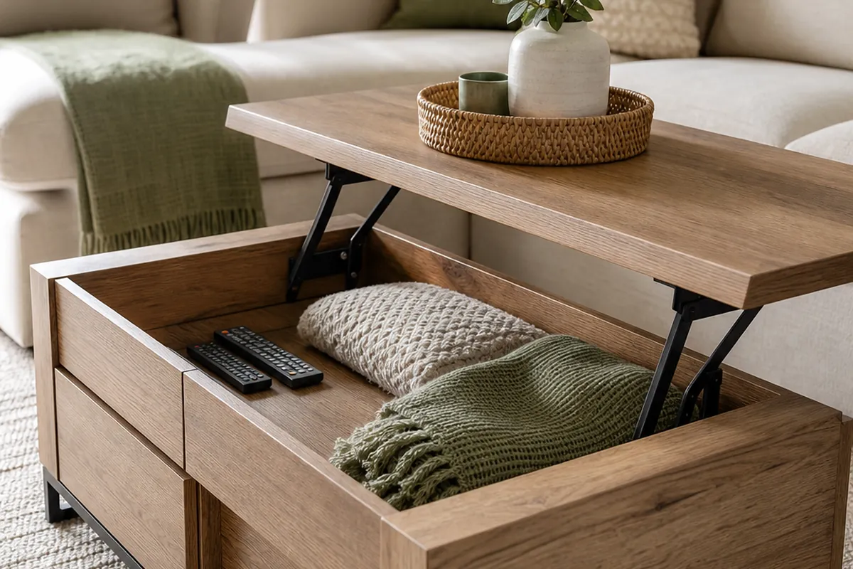 10 Coffee Table Storage Ideas for a Small Living Room