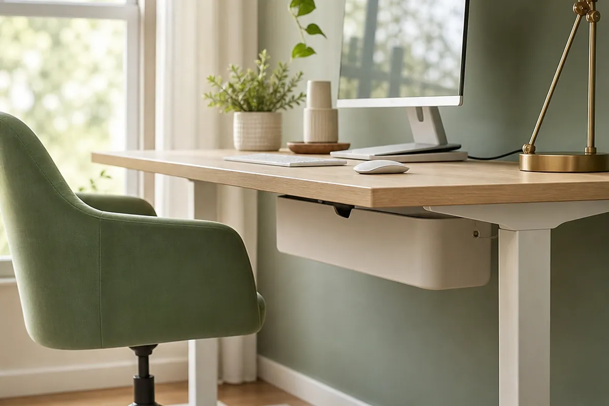 10 Cord and Cable Storage Ideas for a Small Home Office