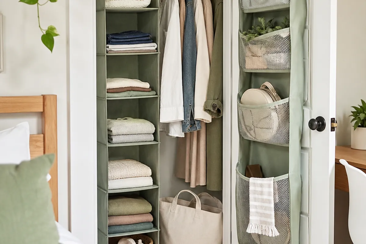 Dorm Closet Organization: 11 No-Drill Ideas for Tiny Closets