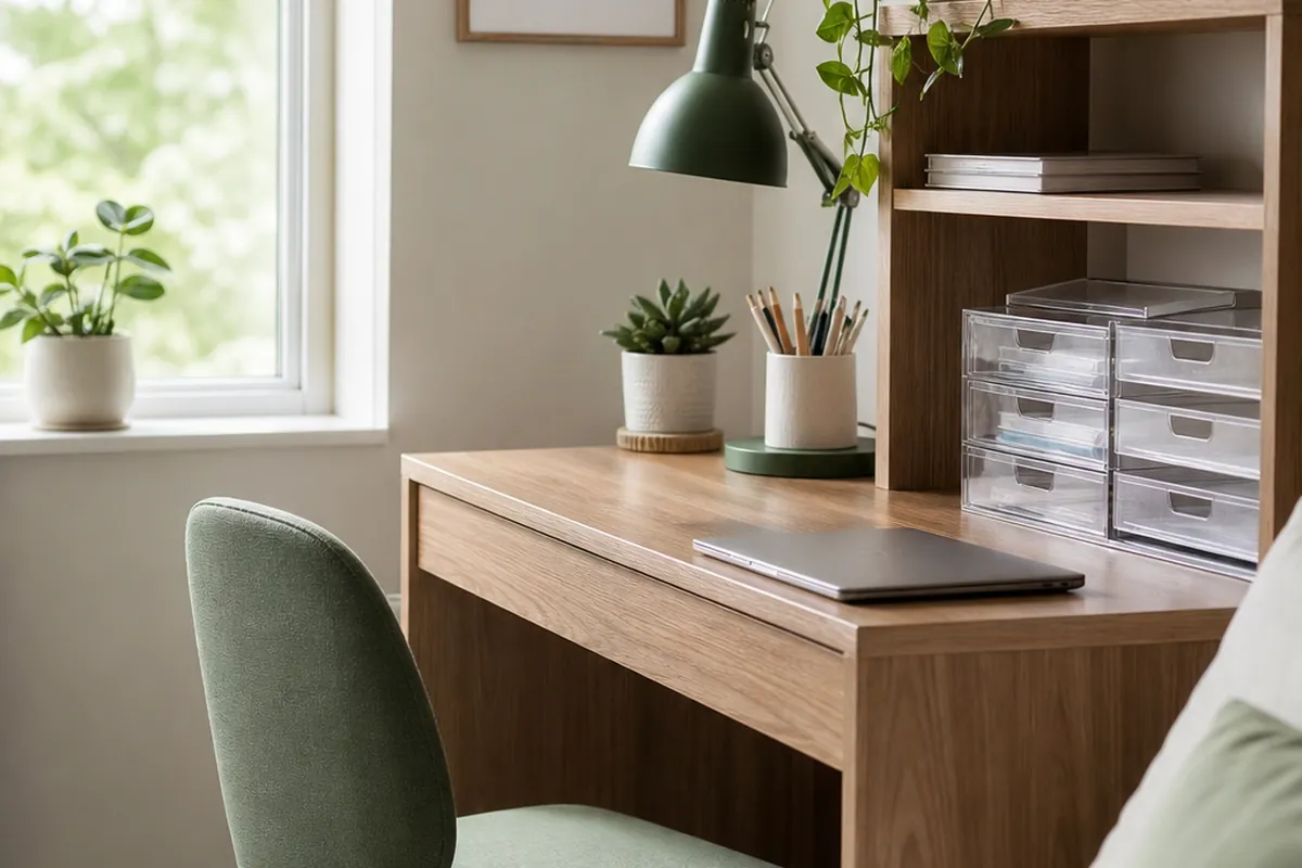 10 Dorm Desk Organization Ideas for a Tiny, Cluttered Desk