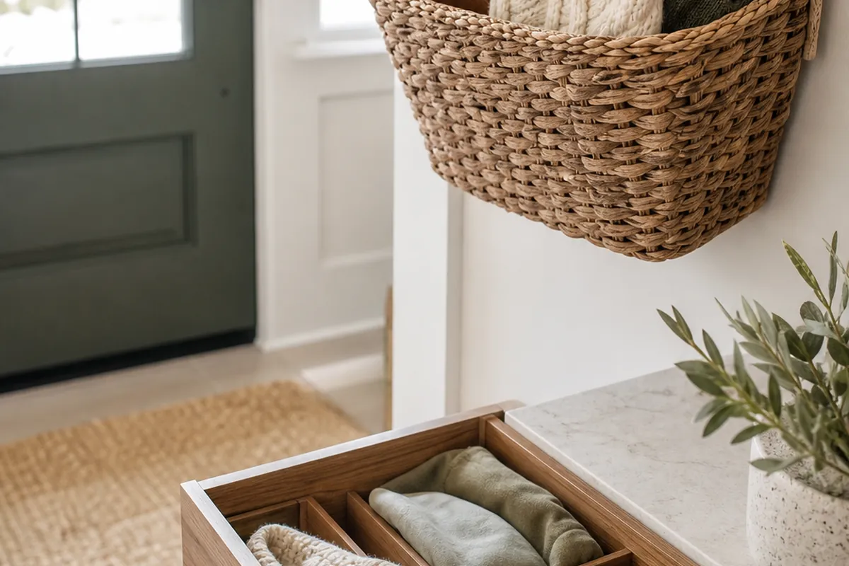 9 Glove and Mitten Storage Ideas for a Small Entryway