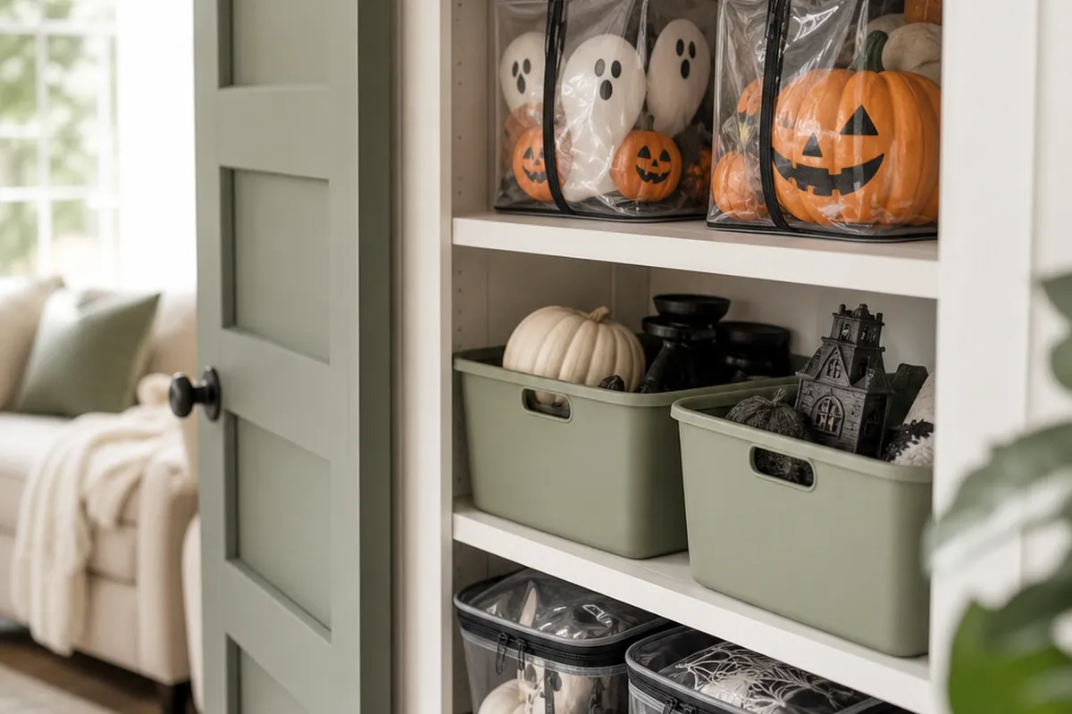 12 Halloween Decoration Storage Ideas for a Small Home