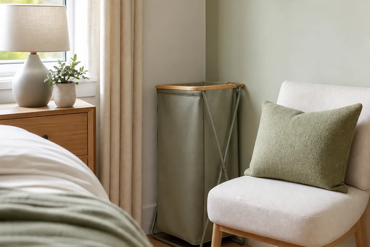 9 Hamper Storage Ideas for a Small Bedroom Corner