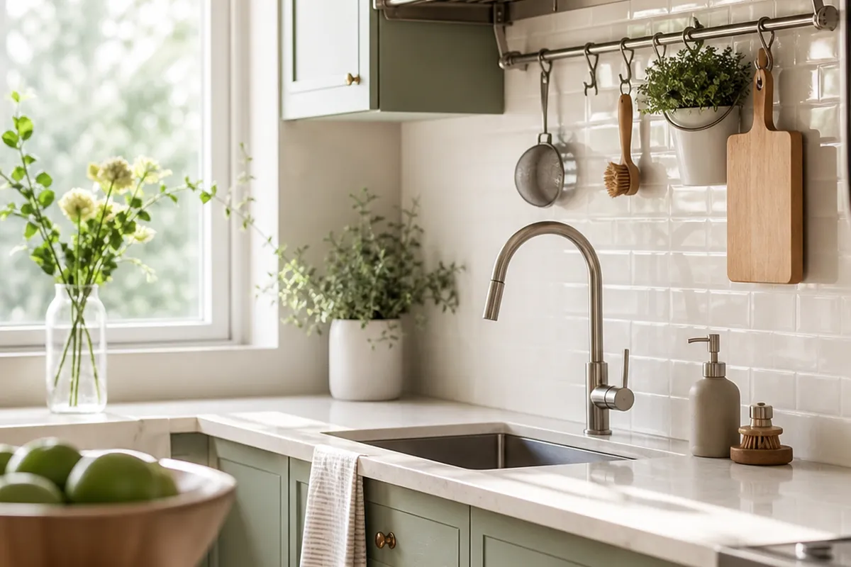 10 Kitchen Counter Organization Ideas for No Counter Space