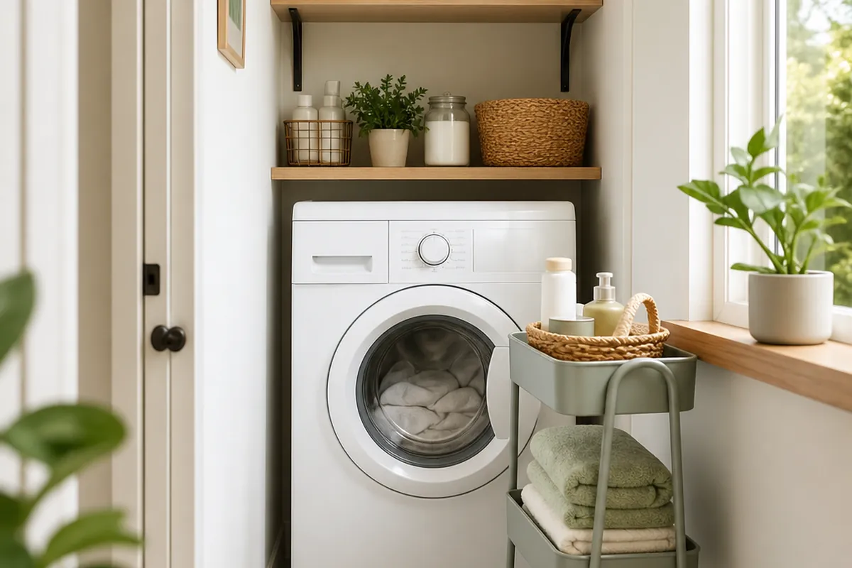 13 Laundry Room Organization Ideas for a Tiny Space