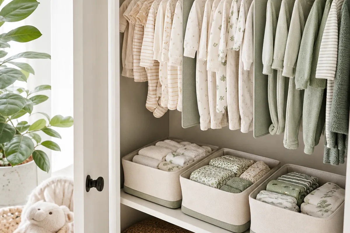 10 Nursery Closet Organization Ideas for a Small Nursery