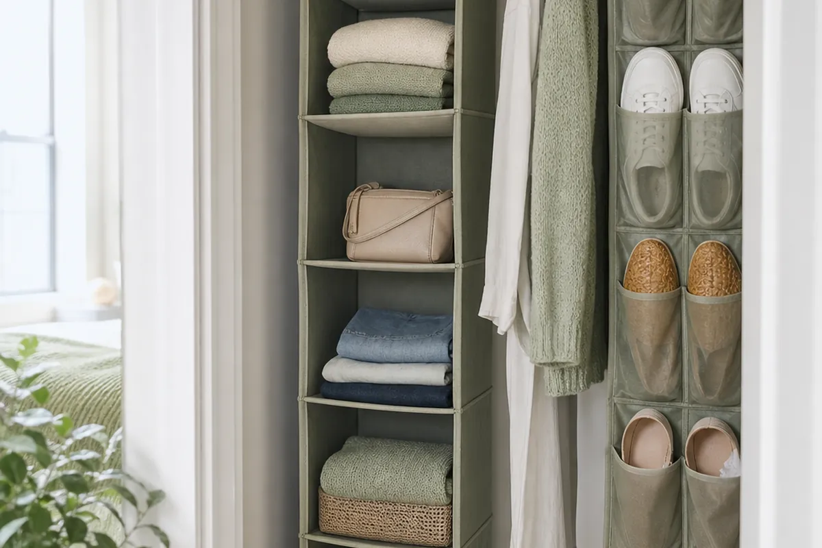 How to Organize a Small Closet Without Shelves: 9 Fixes