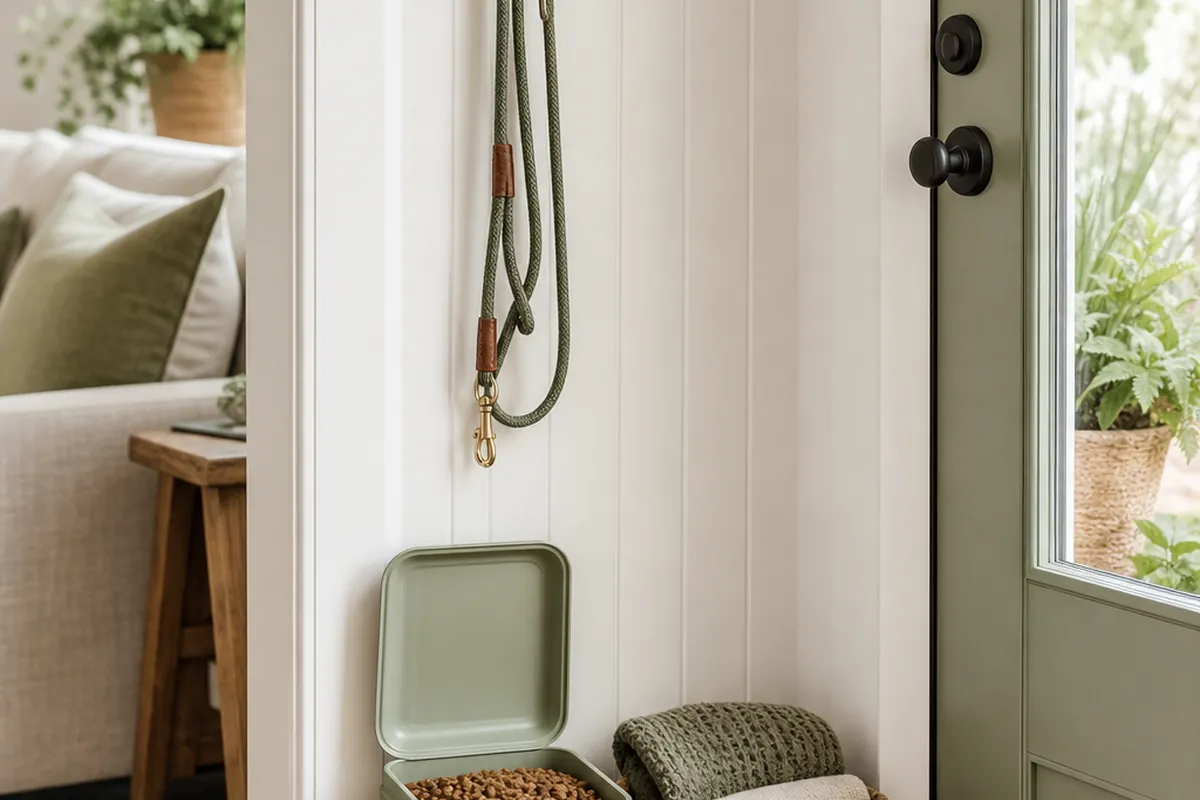 9 Pet Gear Storage Ideas for a Small Apartment Entryway