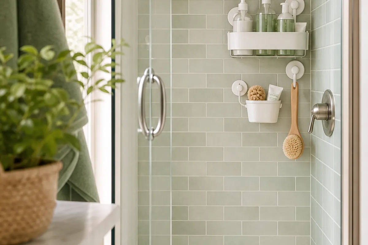 10 Shower Organization Ideas for a Small Bathroom