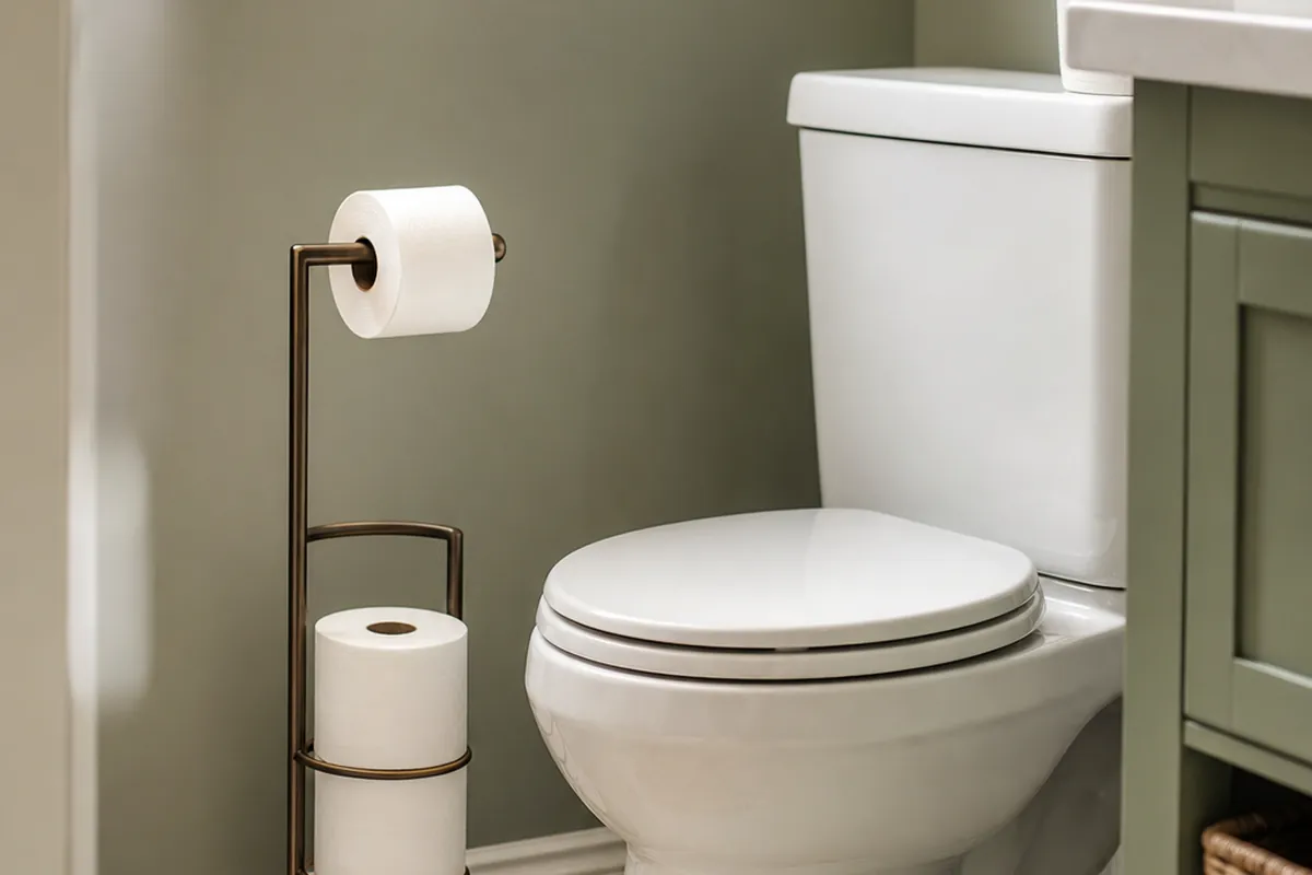 9 Toilet Paper Storage Ideas for a Tiny Bathroom
