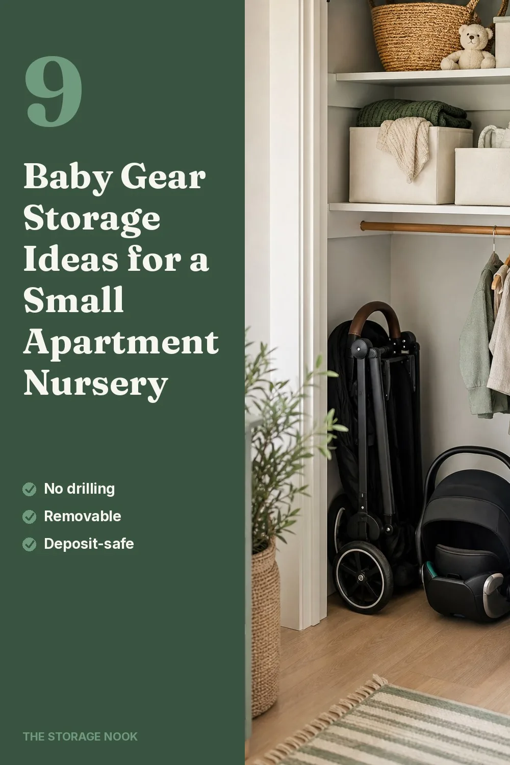 9 Baby Gear Storage Ideas for a Small Apartment Nursery