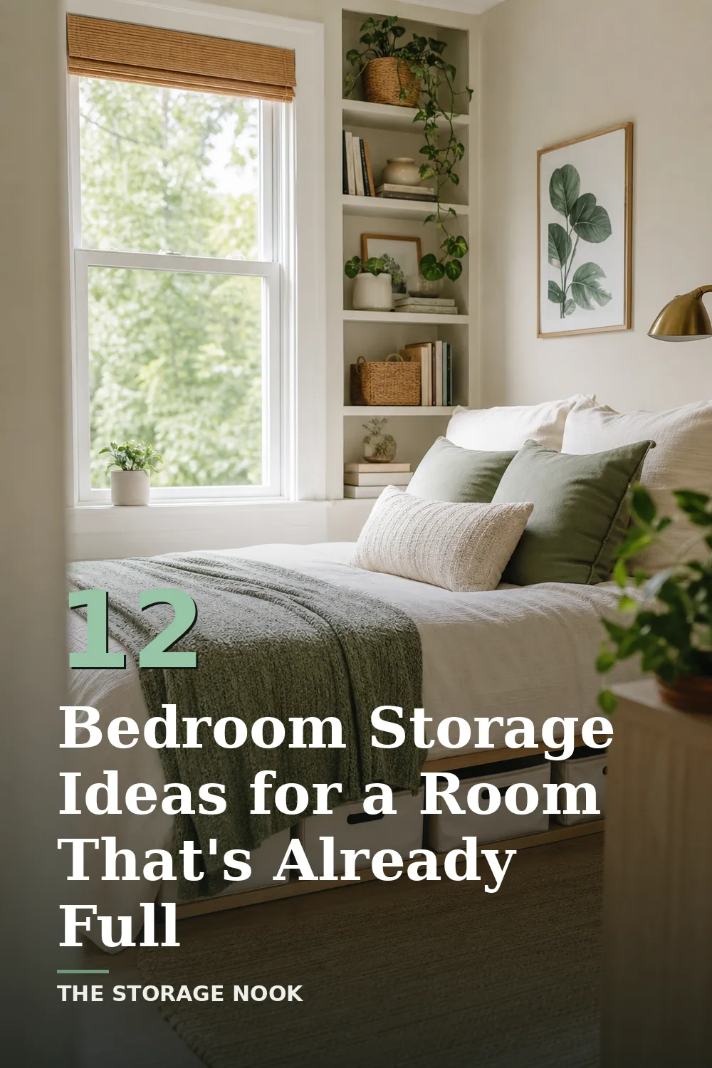 12 Bedroom Storage Ideas for When the Room Is Already Full