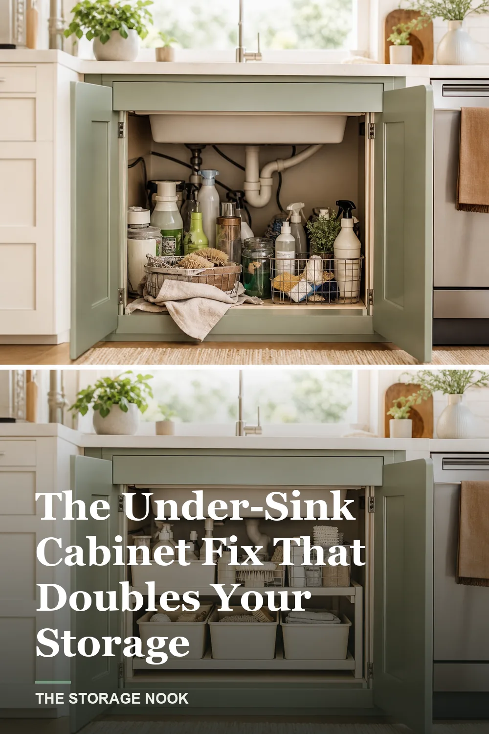 Best Under Sink Kitchen Organizer Picks for Tight Cabinets
