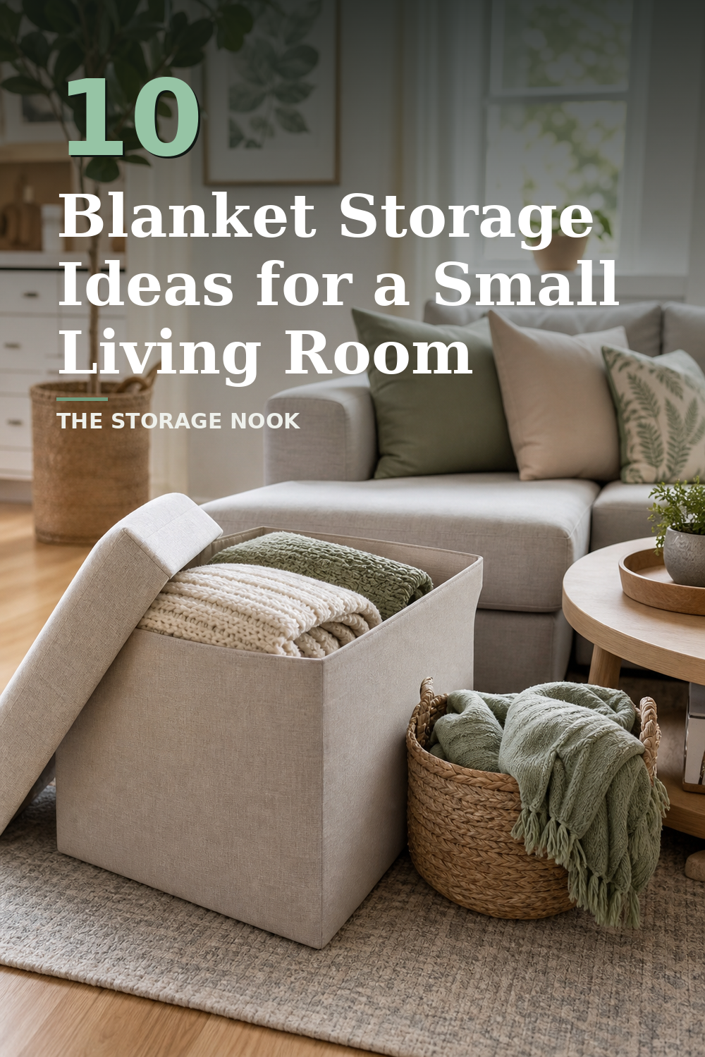10 Blanket Storage Ideas That Look Good in a Living Room