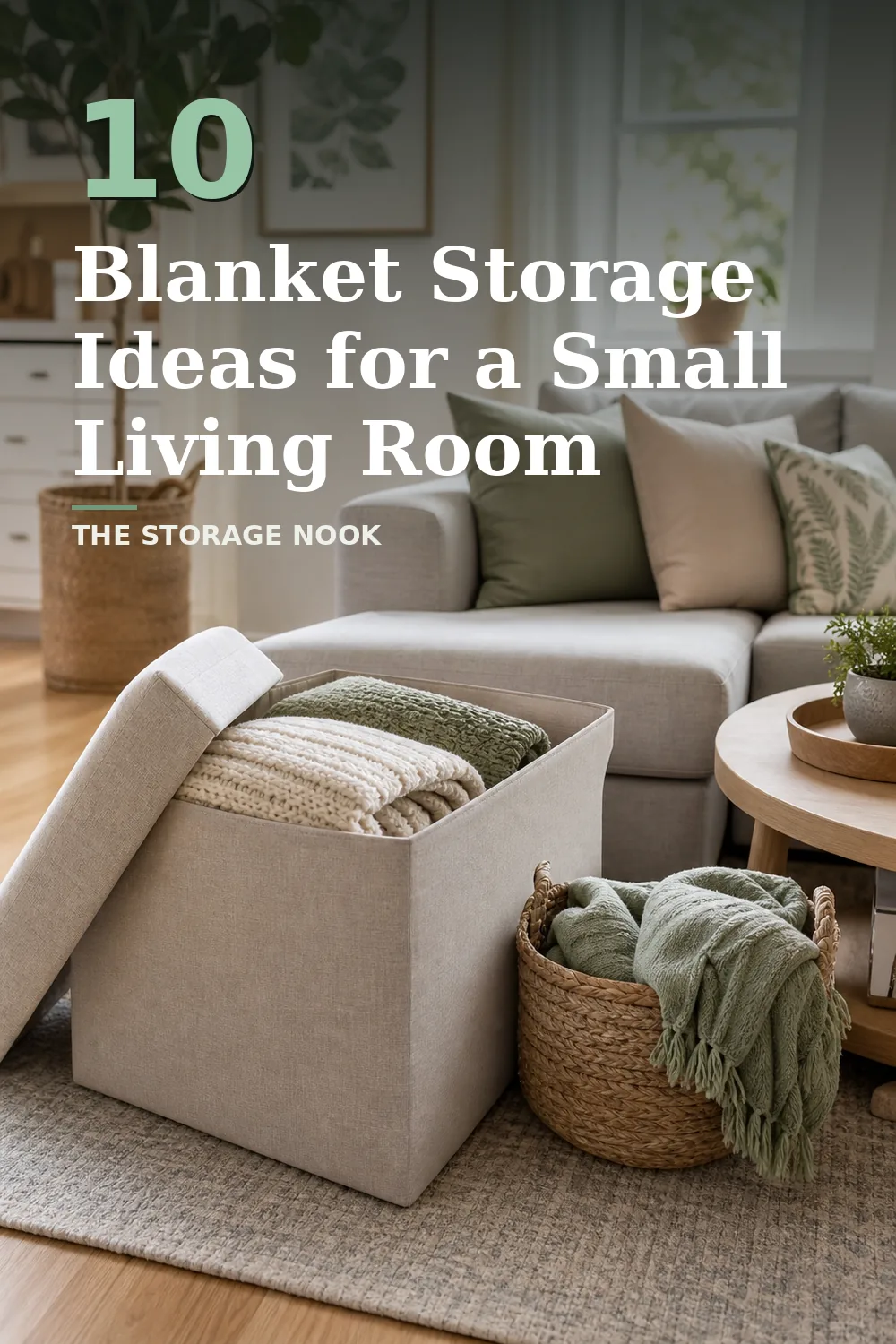 10 Blanket Storage Ideas That Look Good in a Living Room