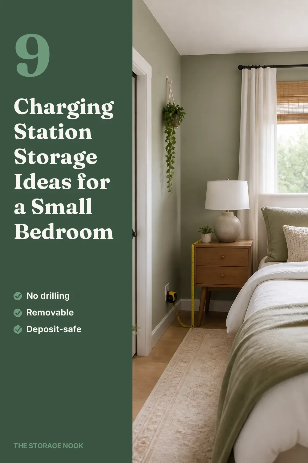 9 Charging Station Storage Ideas for a Small Bedroom