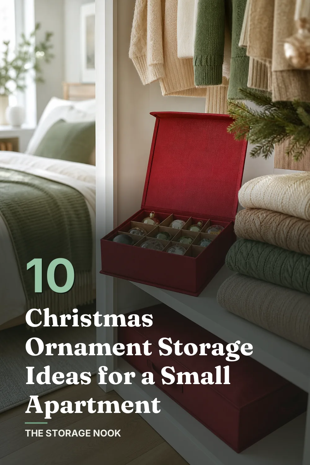 10 Christmas Ornament Storage Ideas for a Small Apartment