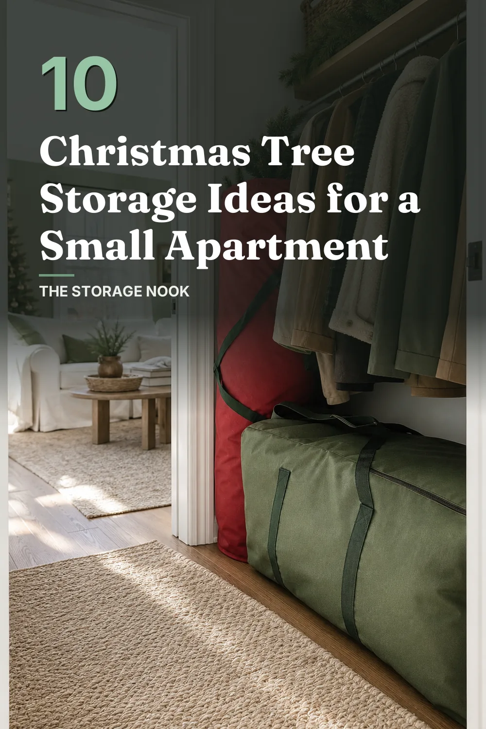 10 Christmas Tree Storage Ideas for a Small Apartment