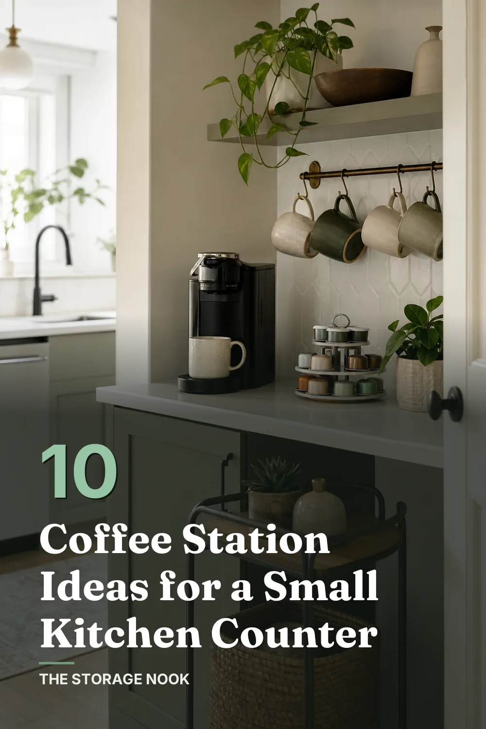 10 Coffee Station Ideas for a Small Kitchen Counter