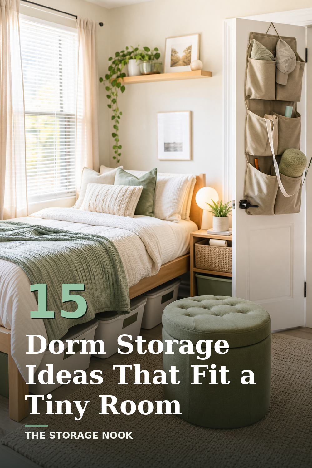 15 Dorm Storage Ideas That Actually Fit a Tiny Room