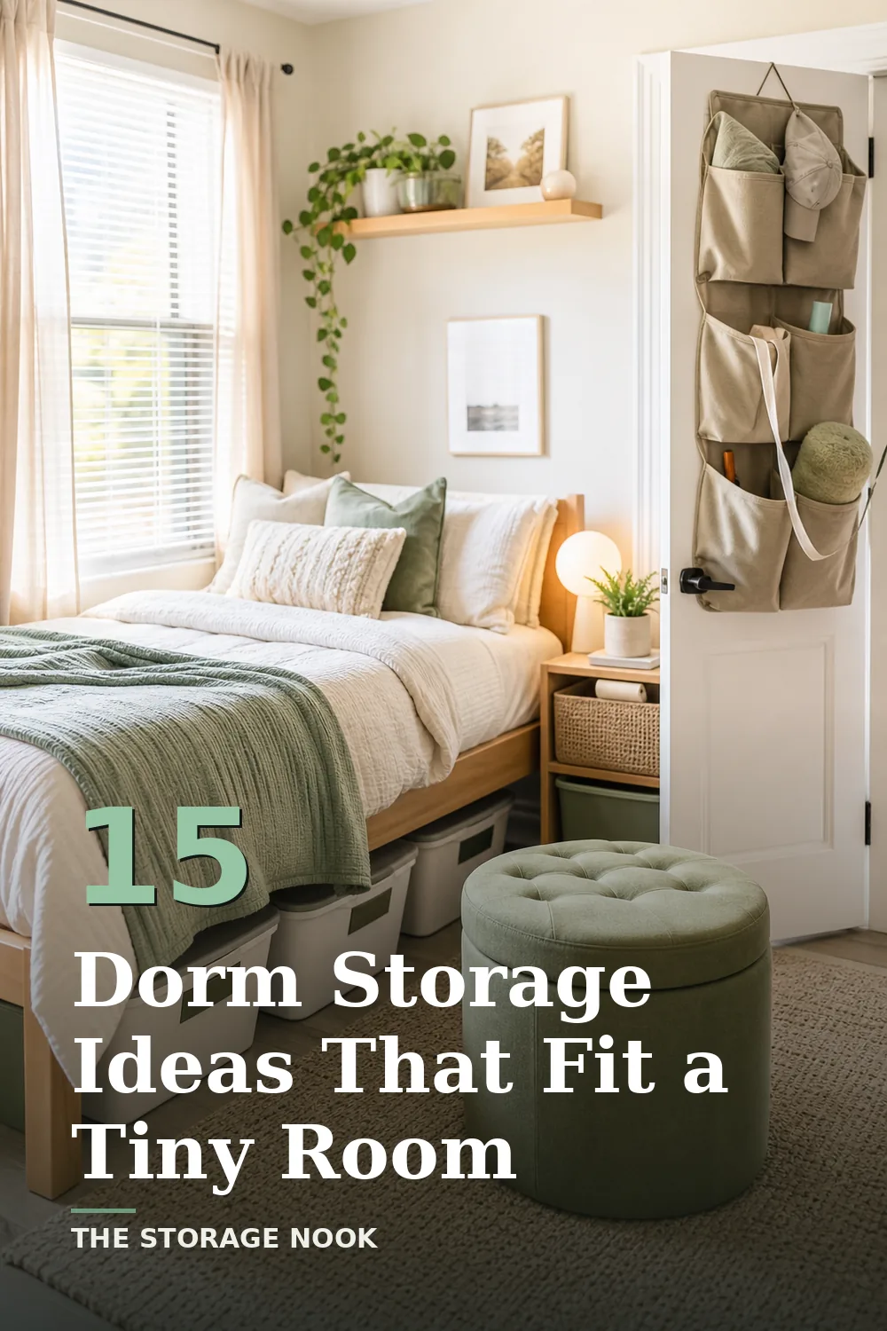 14 Dorm Storage Ideas That Actually Fit a Tiny Room
