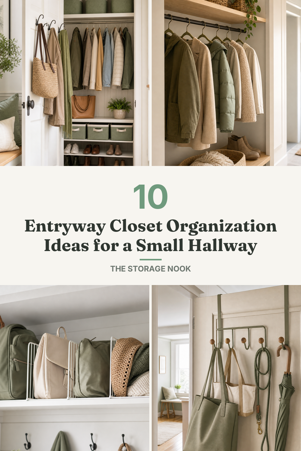 10 Entryway Closet Organization Ideas for a Small Hallway
