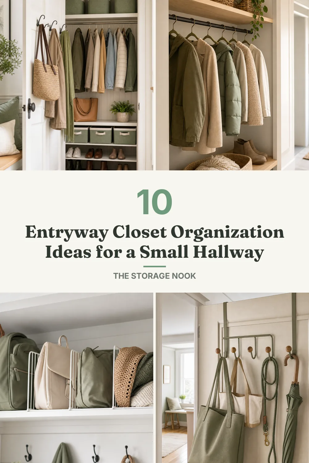 10 Entryway Closet Organization Ideas for a Small Hallway