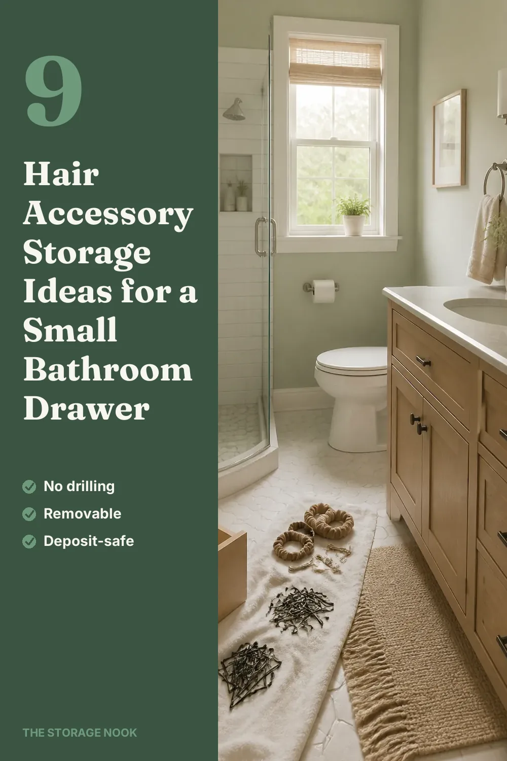9 Hair Accessory Storage Ideas for a Small Bathroom Drawer