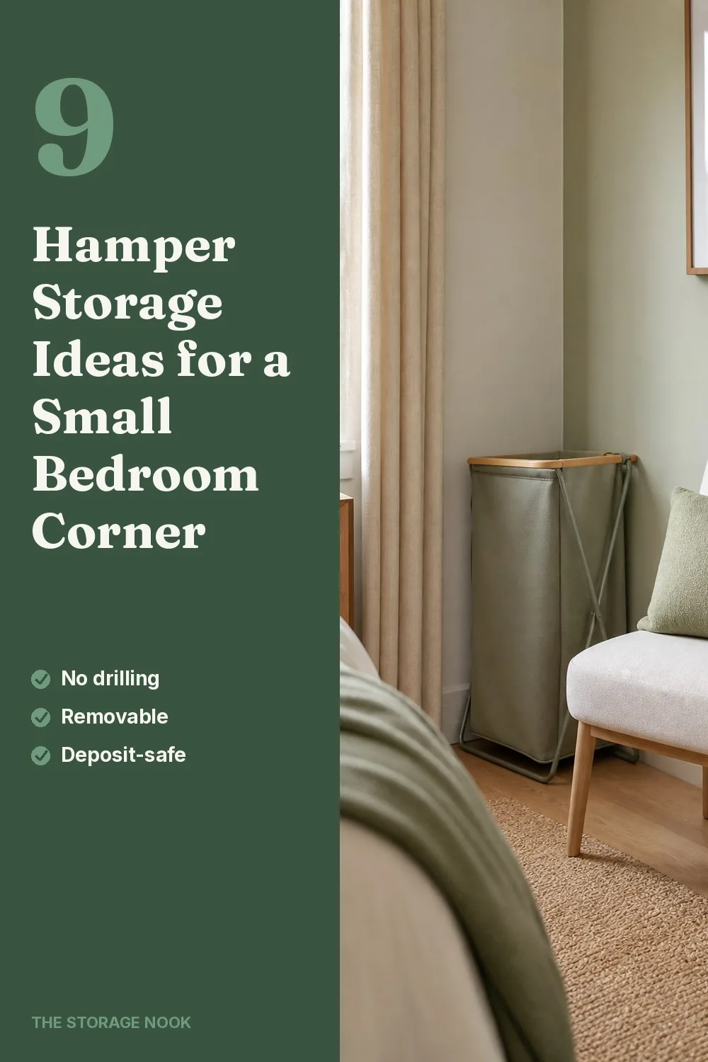 9 Hamper Storage Ideas for a Small Bedroom Corner