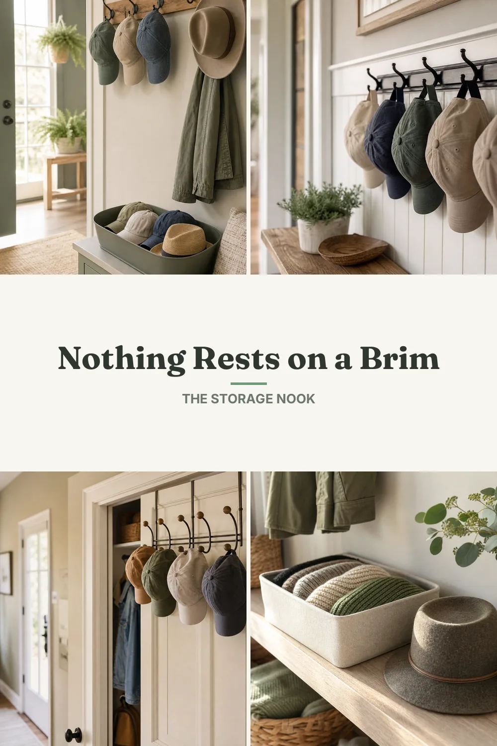 10 Hat Storage Ideas That Keep Their Shape