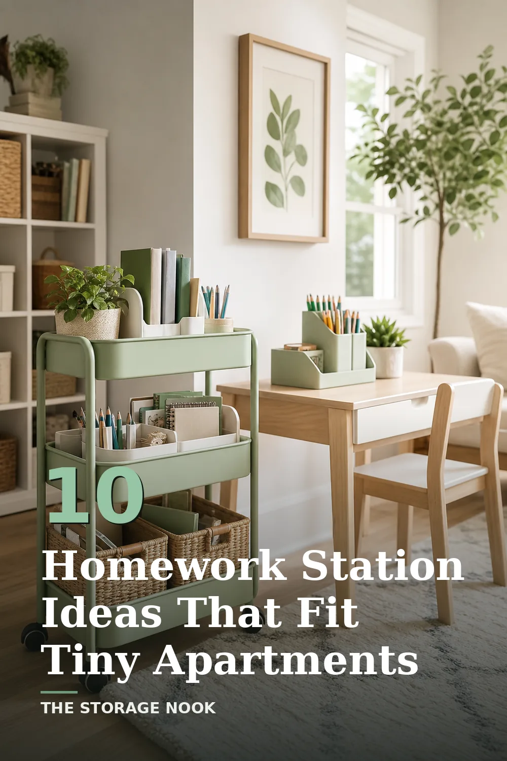 10 Homework Station Ideas for Tiny Apartments and Shared Rooms