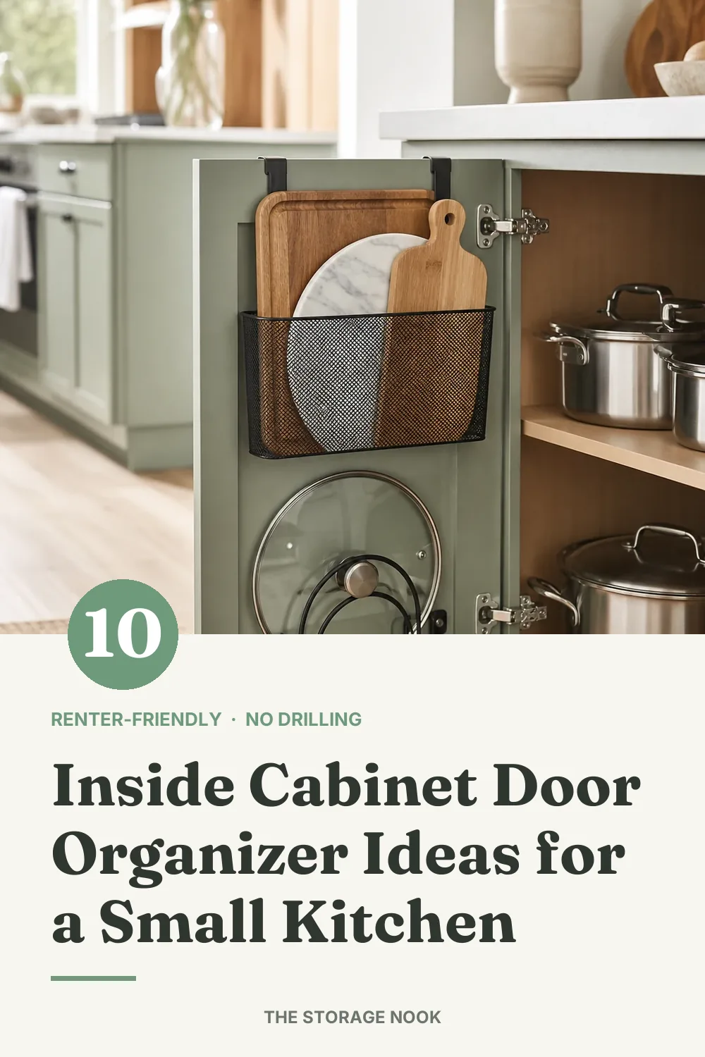 10 Inside Cabinet Door Organizer Ideas for a Small Kitchen