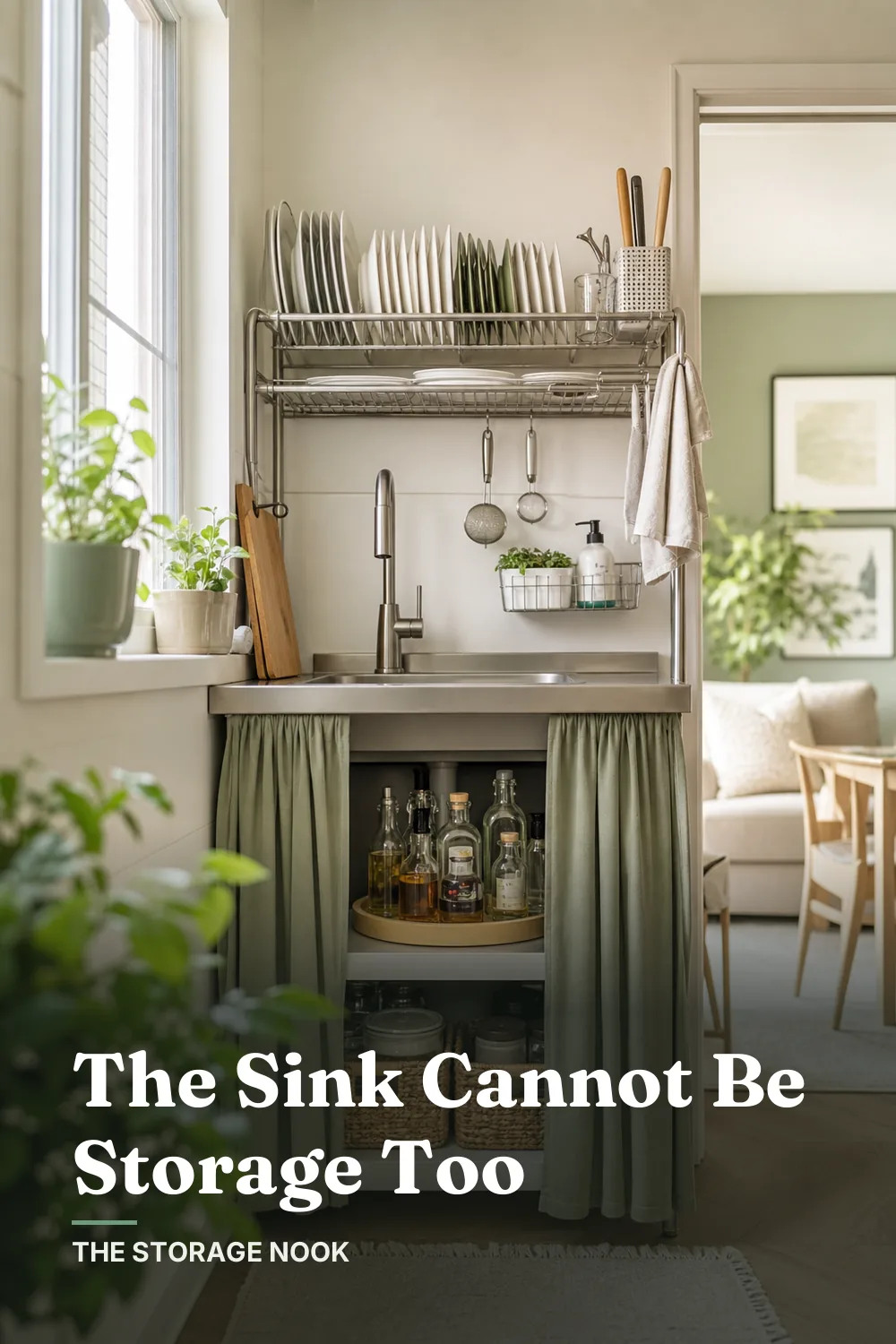 10 Kitchen Sink Organization Ideas for a Tiny Kitchen