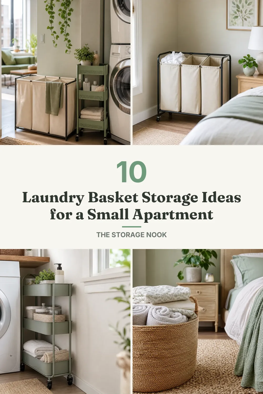 10 Laundry Basket Storage Ideas for a Small Apartment