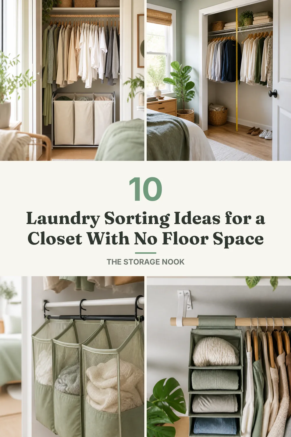 10 Laundry Sorting Ideas for a Closet With No Floor Space