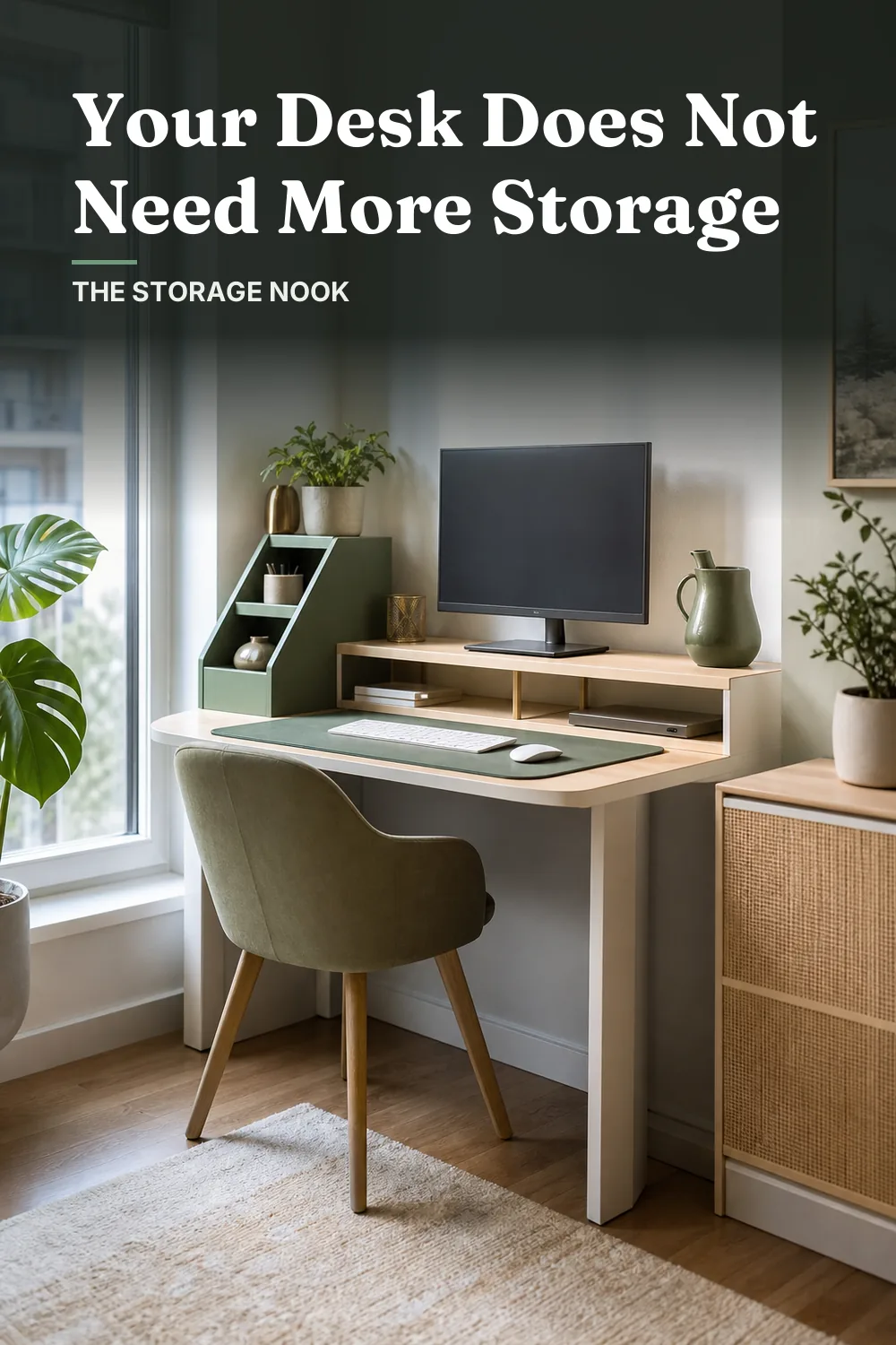 10 Desk Organization Ideas for a Small Work From Home Setup