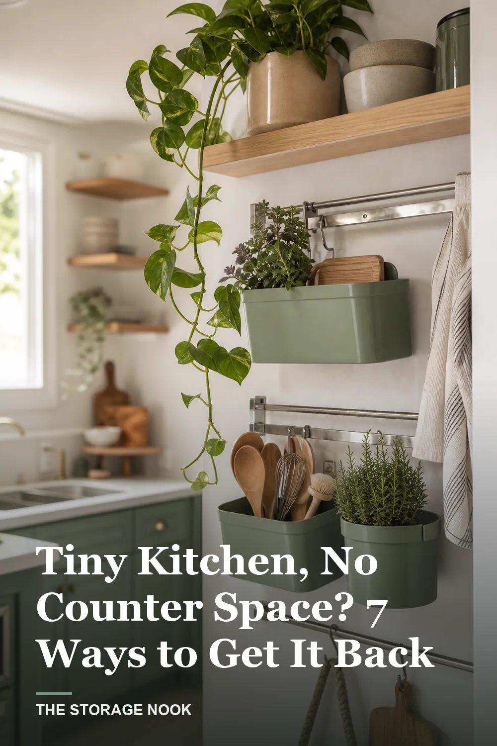 Tiny Kitchen No Counter Space? 7 Ways to Get It Back