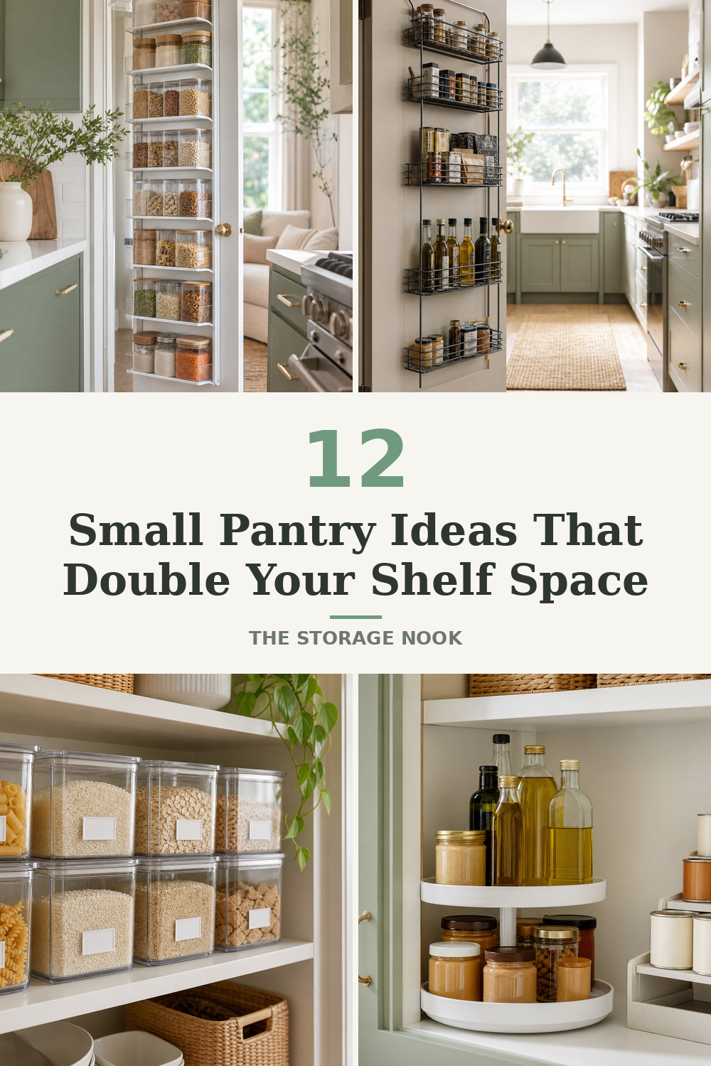 Pantry Organization for a Small Space: 12 Ideas That Add Shelves