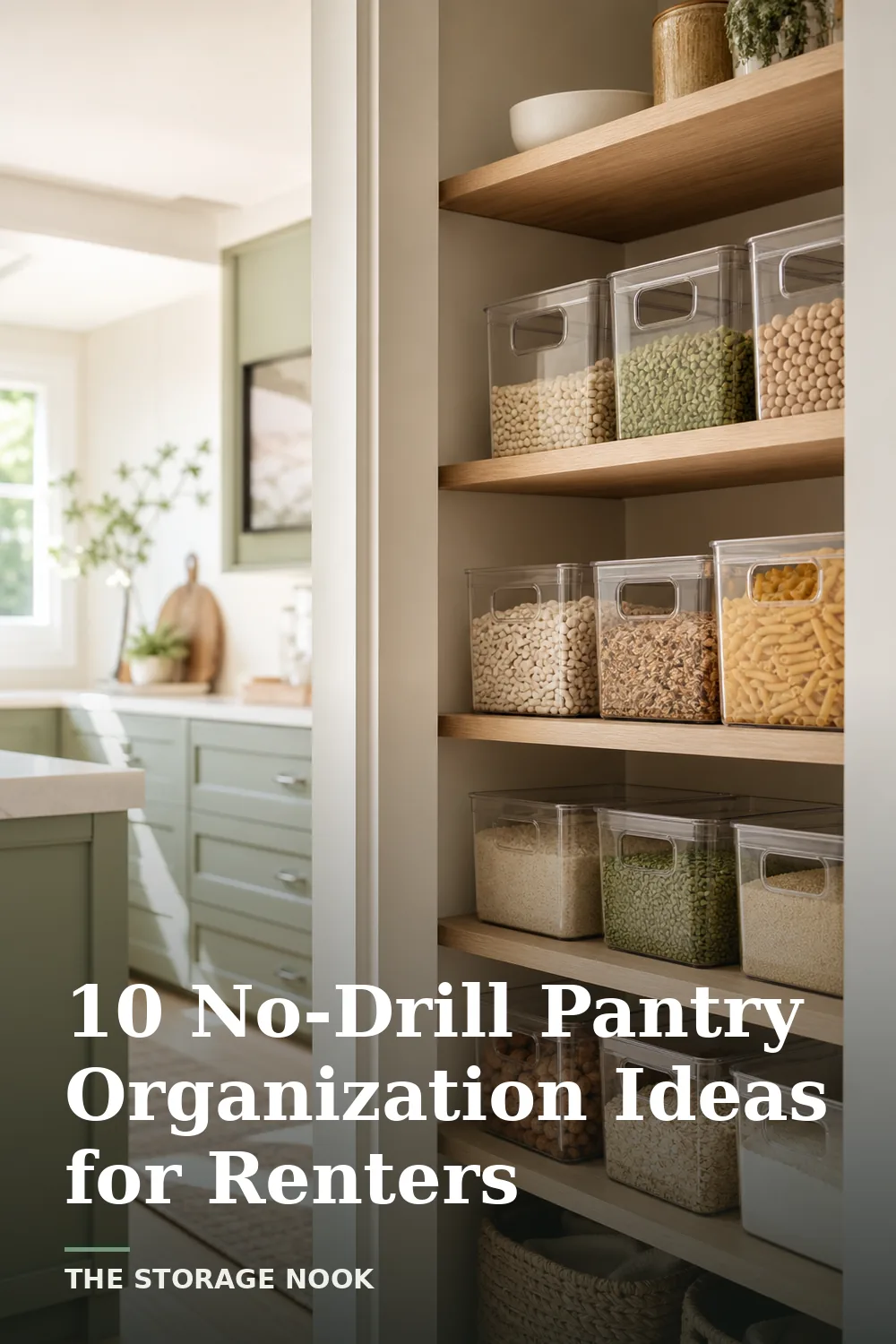 Renter Pantry Organization With No Drilling: 10 Real Fixes