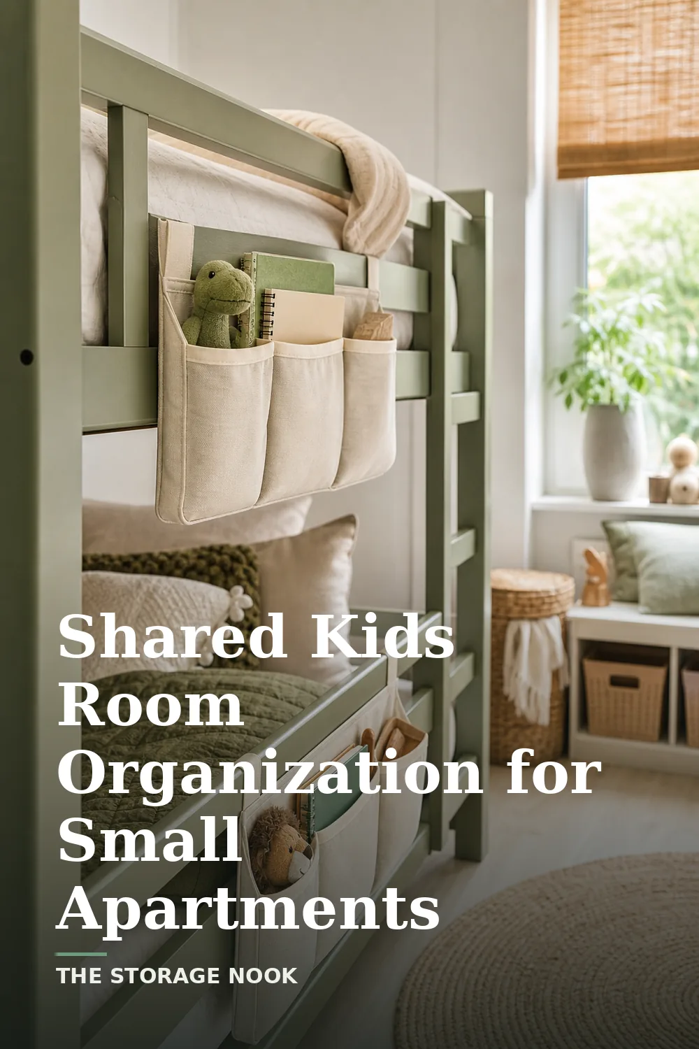 Shared Kids Room Organization Small: Apartment Playbook