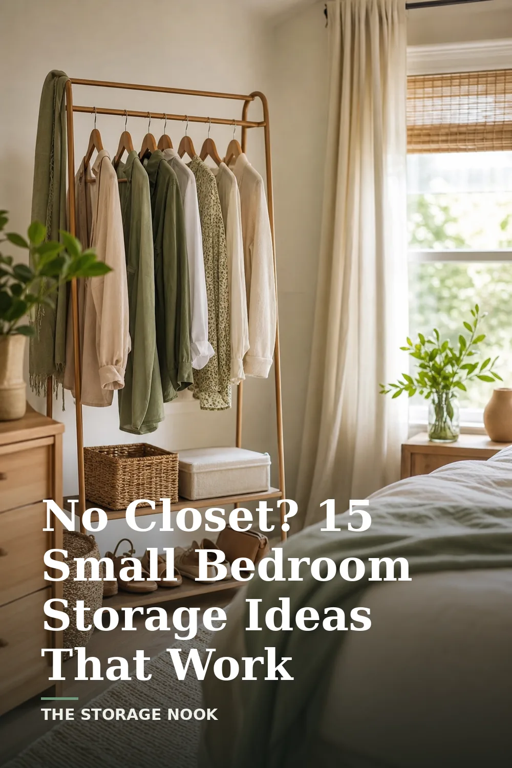 Small Bedroom Storage With No Closet: 15 Ideas That Work