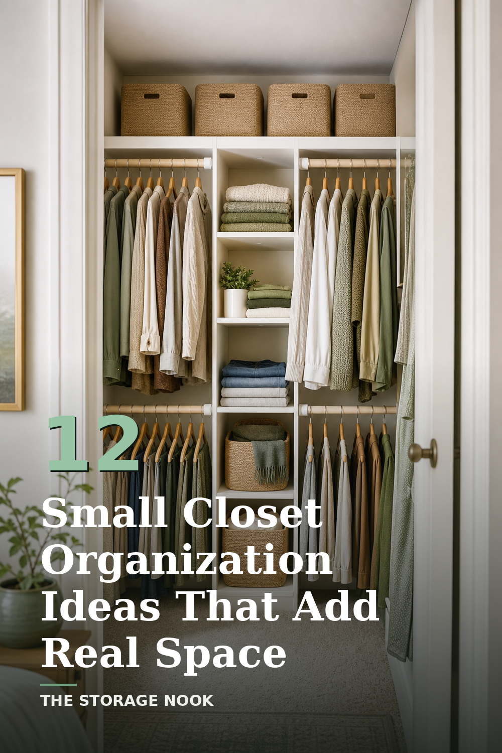 12 Small Closet Organization Ideas That Add Real Usable Space