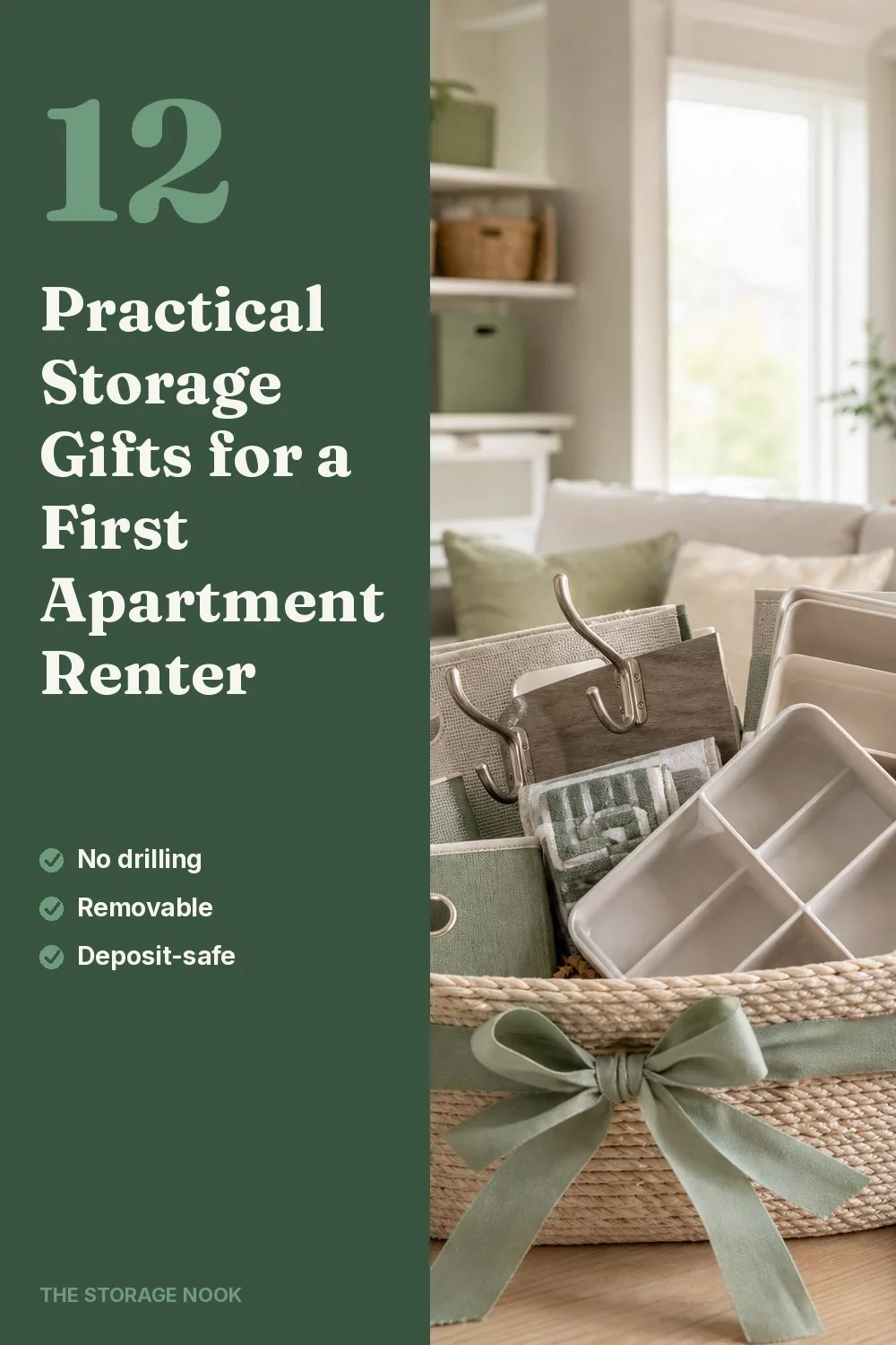 12 Practical Storage Gifts for a First Apartment Renter