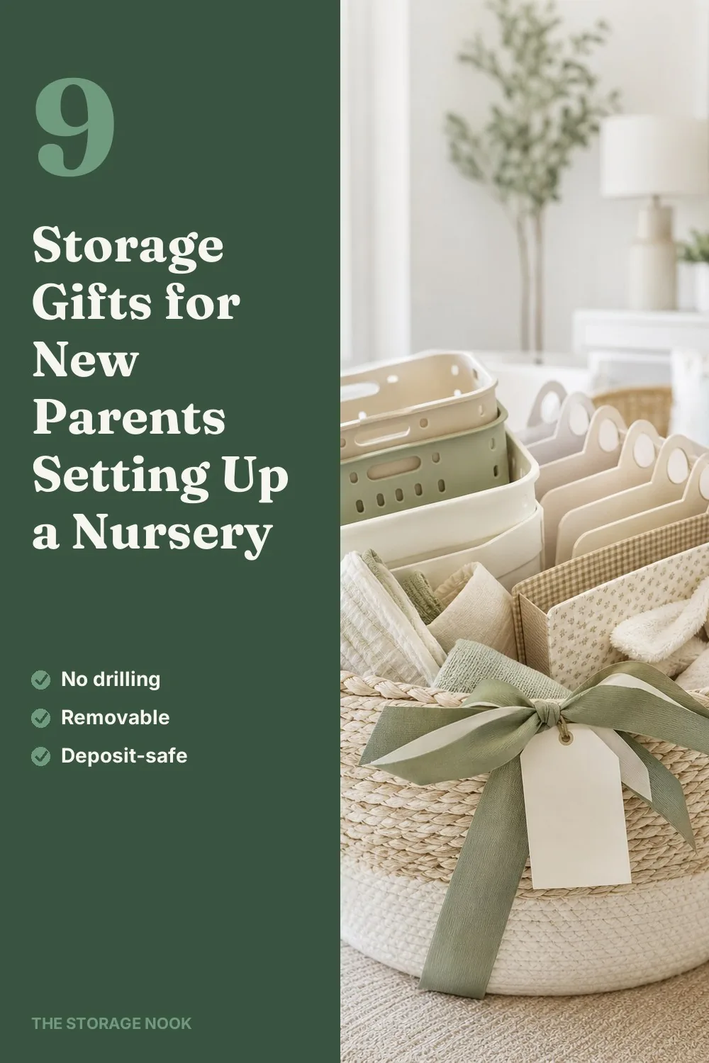 9 Storage Gifts for New Parents Setting Up a Nursery