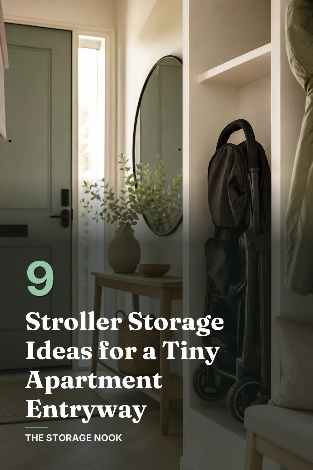 9 Stroller Storage Ideas for a Small Apartment Entryway