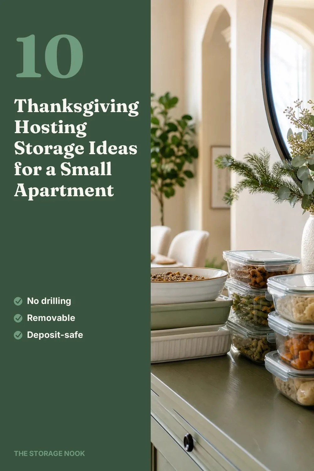10 Thanksgiving Hosting Storage Ideas for a Small Apartment